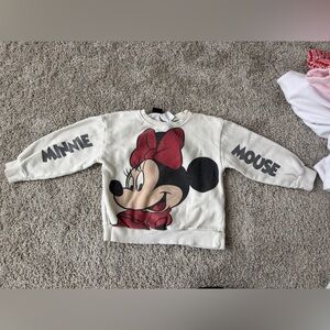 Zara Disney Cream Sweatshirt